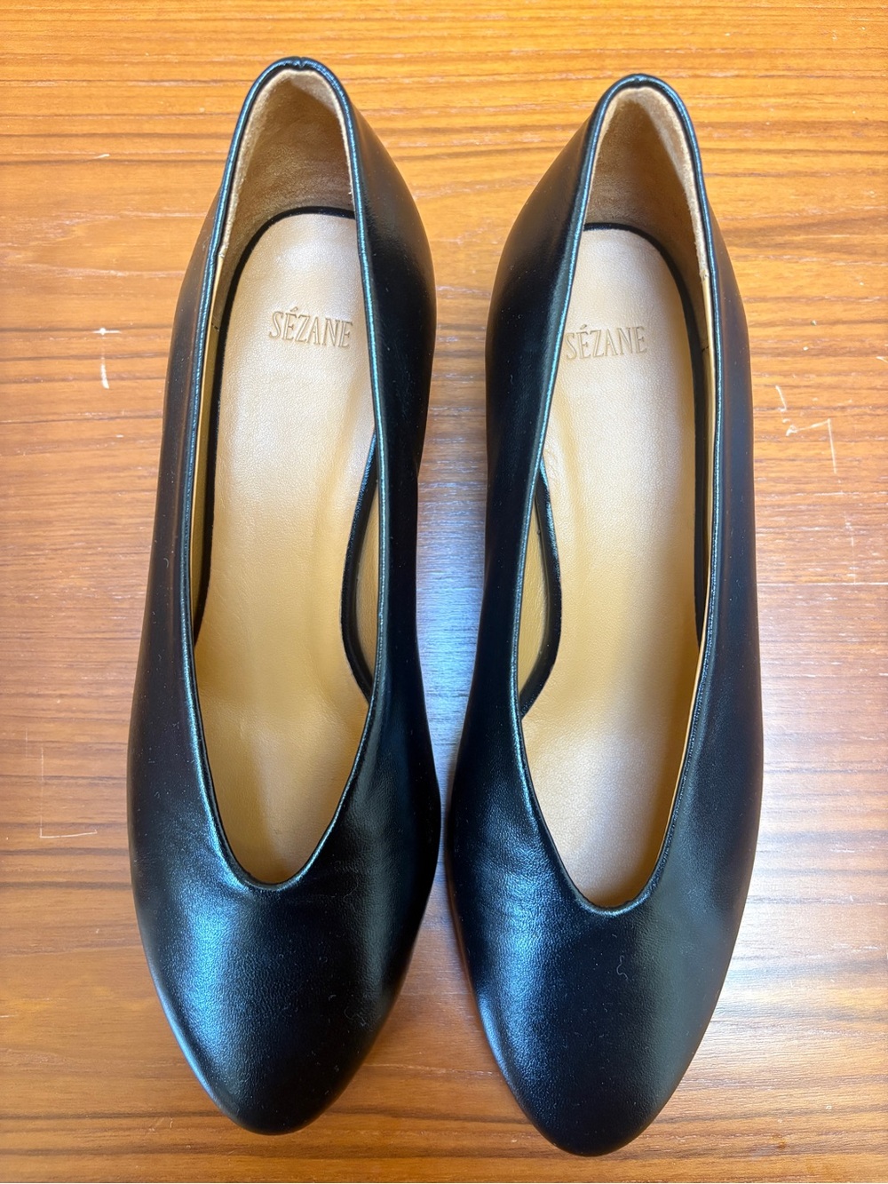 Sézane Barbara Black Heel Size 38